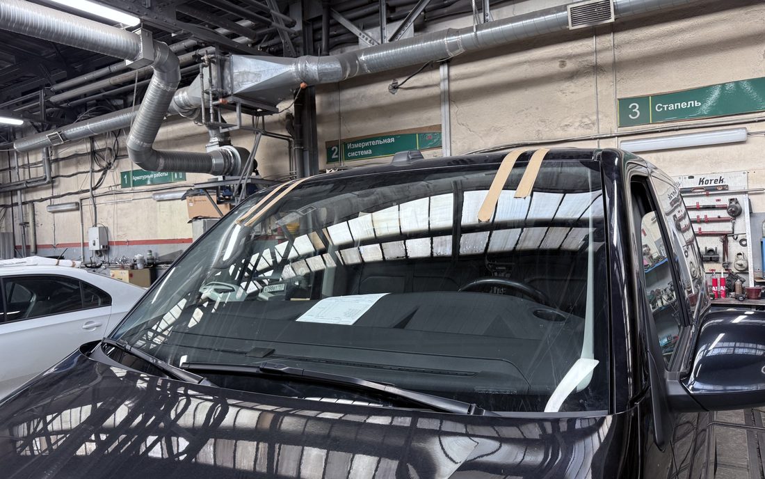 Volkswagen Tiguan — замена лобового стекла